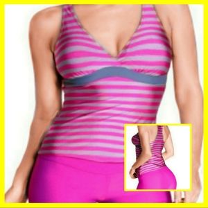 *Plus Size*  🏄‍♀️🤽‍♀️ Striped Swimsuit